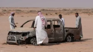 سيارة الراعي الذي اكتشف القاعدة الإسرائيلية جرى استهدافها