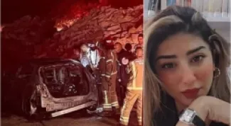 مارلين الطوري وصورة من موقع الجريمة