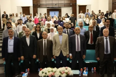 افتتاح فعاليات اليوم العلمي لكلية العلوم الطبية المساندة  في عمّان الأهلية