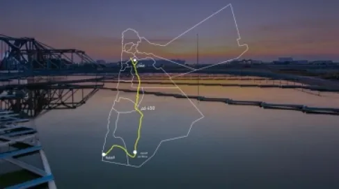 وزير المياه ابو السعود: الكلفة الإجمالية لمشروع الناقل الوطني قد تصل إلى قرابة 6 مليارات دولار