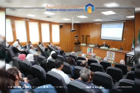 رئيس جامعة عمان العربية يحاضر في جامعة دمشق حول التصنيفات العالمية وآفاق التعاون الأكاديمي