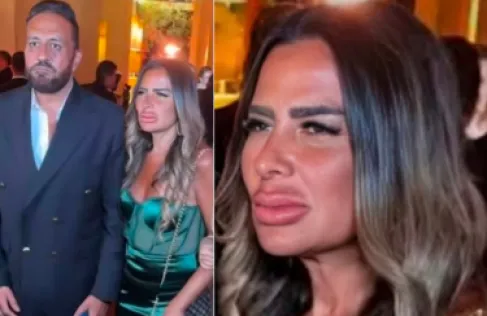 ضجة في مصر بسبب شفاه زوجة الفنان خالد سرحان