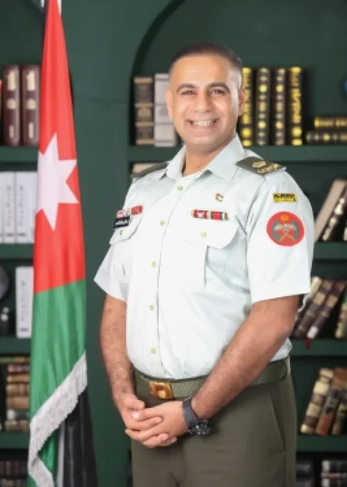 ترفيع الرائد عبدالرحمن كامل السعود