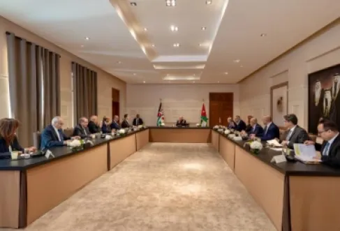 الاردن .. الحاضرون لقاء الملك في الحسينية - أسماء
