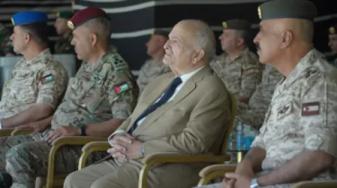الأمير الحسن يشيد بقدرات مرتبات أمن وحماية المطارات