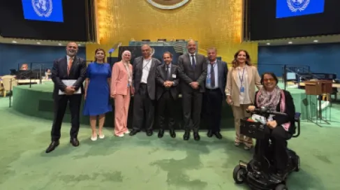 العزة عضوا بلجنة الأمم المتحدة لحقوق ذوي الإعاقة لولاية ثانية
