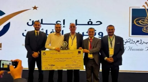 جامعة الزيتونة الأردنية تحصد المركز الثاني في جائزة انطلق الوطنية بمشروع مبتكر لتأهيل محطة ضخ سد وادي العرب