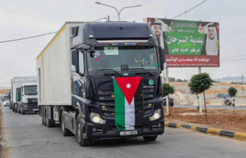 الأردن يرسل مخبزا متنقلا إلى لبنان