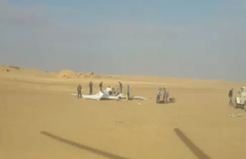 مصرع طيارين مصريين 2 وإصابة متدربة وفتح تحقيق عاجل