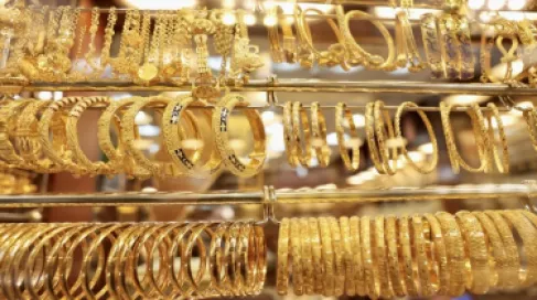 ارتفاع أسعار الذهب في الأردن 1.80 دينار للغرام