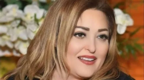  نهال عنبر تنجو من حادث سير - صورة