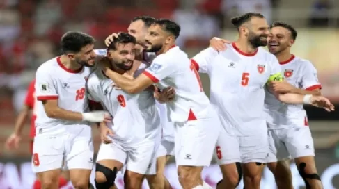 لاعبو النشامى بجاهزية عالية ويدعون الجماهير للتشجيع حتى النهاية