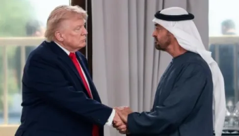 ترمب في لقائه محمد بن زايد على هامش قمة «السبع»: الإمارات حليف رائع