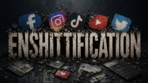 لعنة الـ Enshittification.. هل سمعت من قبل عن تدهور منصات التواصل؟