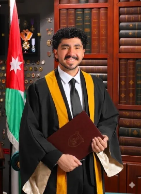 حمزة عمر القضاه.. مبارك التخرج وعقبال أعلى المراتب
