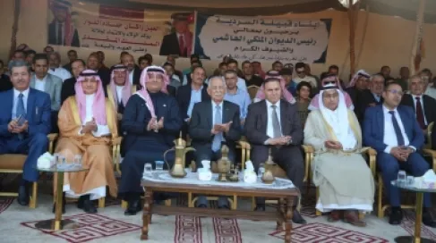 العيسوي يرعى احتفالا وطنيا بمناسبة الاستقلال الثمانين والأعياد الوطنية في البادية الشمالية