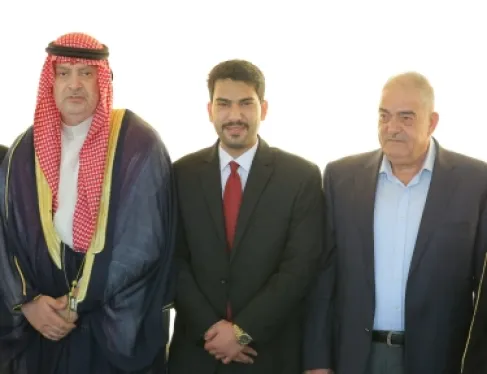 الباشا خالد المساعيد والشيخ عبدالله السرور نسايب.. فريحات طلب والبطاينة أعطى - صور