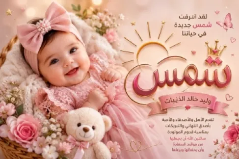 شمس وليد خالد الذنيبات ترى النور