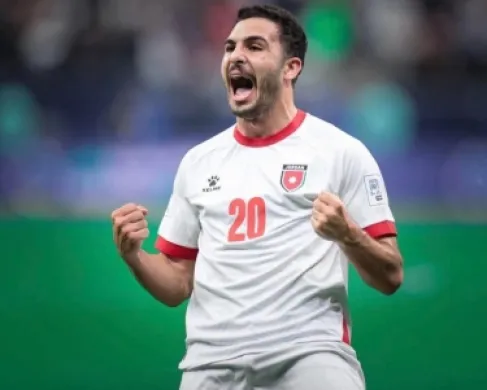 نجم النشامى مهند أبو طه خامسا في مؤشر استعادة الاستحواذ بمونديال 2026