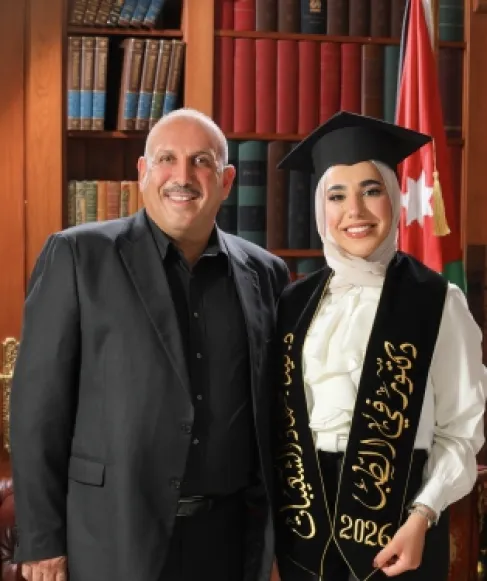 الدكتورة لينا الشعيبات.. مبارك التخرج