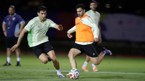 منتخب النشامى يصعد تحضيراته لمواجهة الأرجنتين في كأس العالم