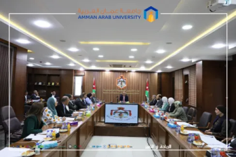 جامعة عمان العربية تشارك في جلسة حوارية حول منظومة التحديث السياسي ودور مراكز الدراسات في دعم التنمية الوطنية