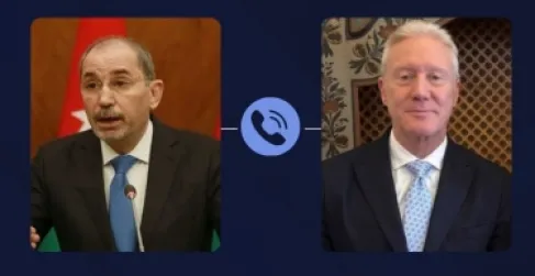 الصفدي ورجي يبحثان تطورات الأوضاع في لبنان