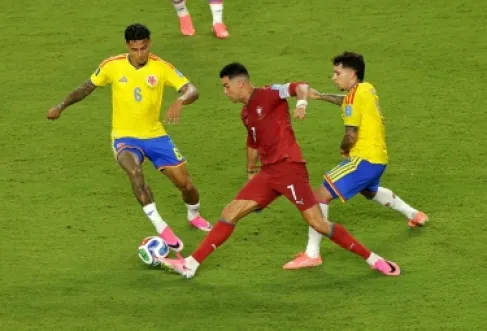 المنتخب الكولومبي يتعادل مع نظيره البرتغالي ويتصدر مجموعته