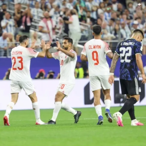 النشامى يدخلون التاريخ في كأس العالم رغم الخسارة أمام الأرجنتين