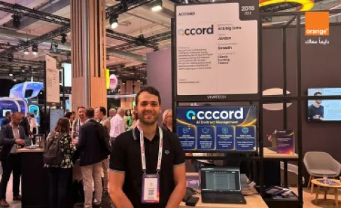 أورنج الأردن تشارك وتدعم الشركات الناشئة في مؤتمر VivaTech العالمي