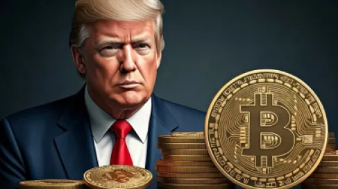 ترمب يبلغ عن دخل تجاوز 1.4 مليار دولار من العملات المشفرة