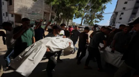 شهيدان ومصابون في قصف الاحتلال الإسرائيلي على غزة