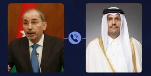 الصفدي وآل ثاني يبحثان جهود ضمان تنفيذ اتفاق وقف إطلاق النار الايراني الاميركي
