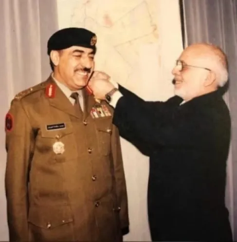 الشيخ الحويان يستذكر شقيقه الفريق الراحل محمد سلامة الحويان