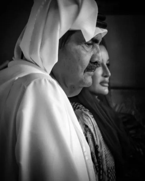 الشيخة موزة تنعى الأمير الوالد بكلمات مؤثرة