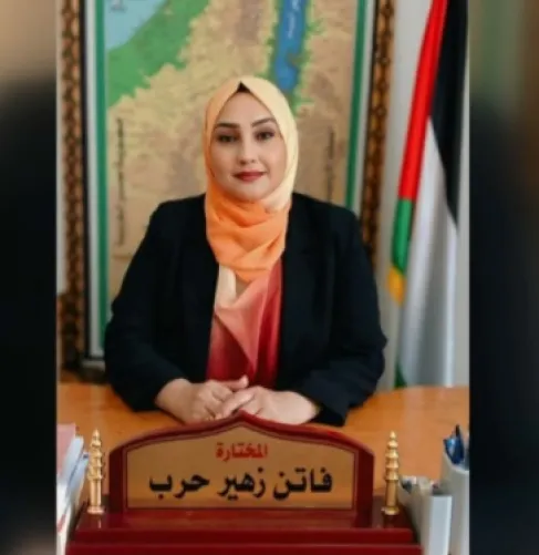 المختارة فاتن حرب.. المرأة التي غيرت صورة المختار في غزة