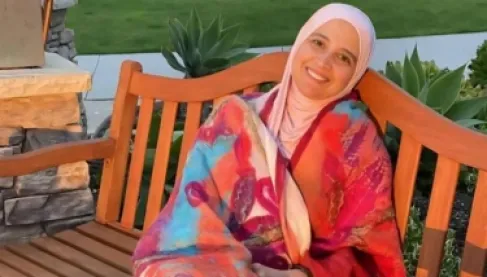 ظهور نادر للفنانة المصرية حنان ترك برفقة هشام ماجد