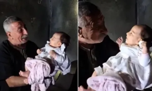 نجاة رضيعة من حريق أشعله مستوطنون بنابلس