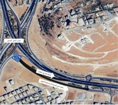 الاردن .. الأشغال: تعديلات مرورية قريبًا على طريق المطار