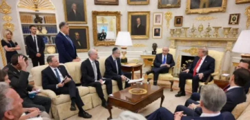 البيت الأبيض: انتهى اجتماع نتنياهو وترمب