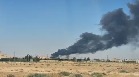 حريق في منشأة تعبئة وتغليف خضار وفواكه في المفرق