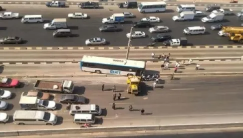 تفاصيل حادث الأتوبيس الترددي في مصر.. السائق منع كارثة