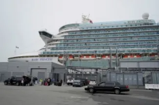 بدأت رحلة السفينة Ruby Princess في 12 يونيو/حزيران وحتى 2 يوليو/تموز الجاري