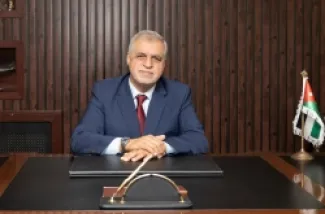 رئيس مجلس مفوضي هيئة تنظيم الطيران المدني الكابتن ضيف الله الفرجات