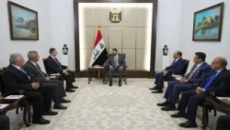 جانب من مباحثات عراقية أردنية بشأن مشروع أنبوب البصرة-العقبة