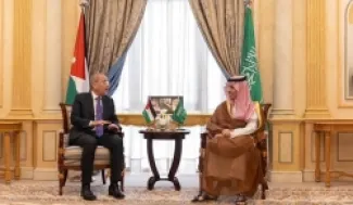 الصفدي وبن فرحان -  ارشيف