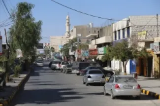 مشهد من مدينة معان -  ارشيف