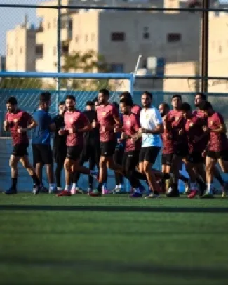 من تدريبات الحسين اربد