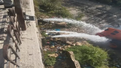 ضبط اعتداء على شبكة الري في الأغوار الشمالية وإزالته