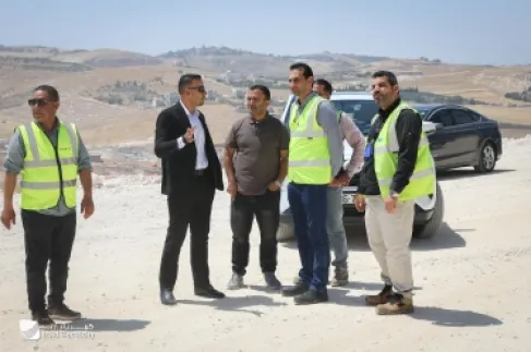 التميمي يتفقد مشروع مسار طريق إربد الدائري ويوجّه بتسريع الأعمال الكهربائية ضمن مسار المشروع